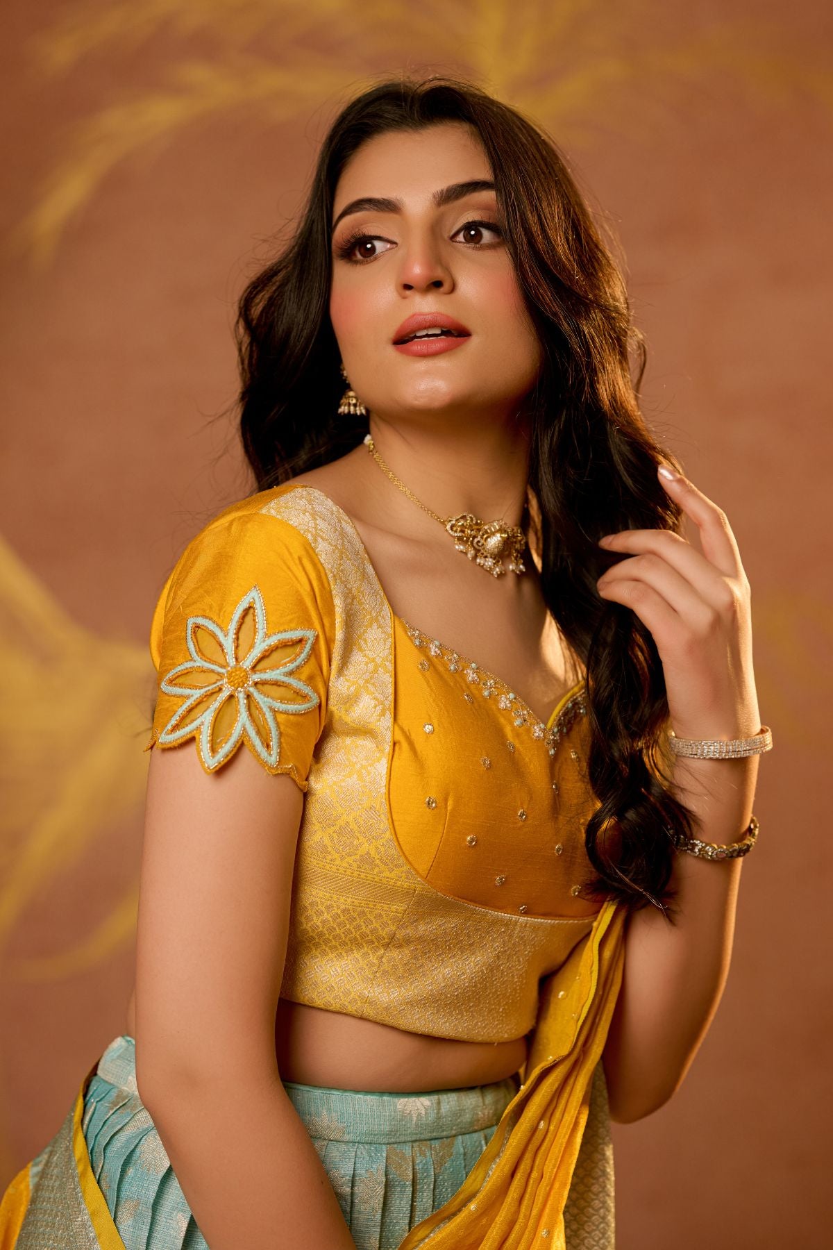 Aadhya Lehenga Set in Yellow PC1016N