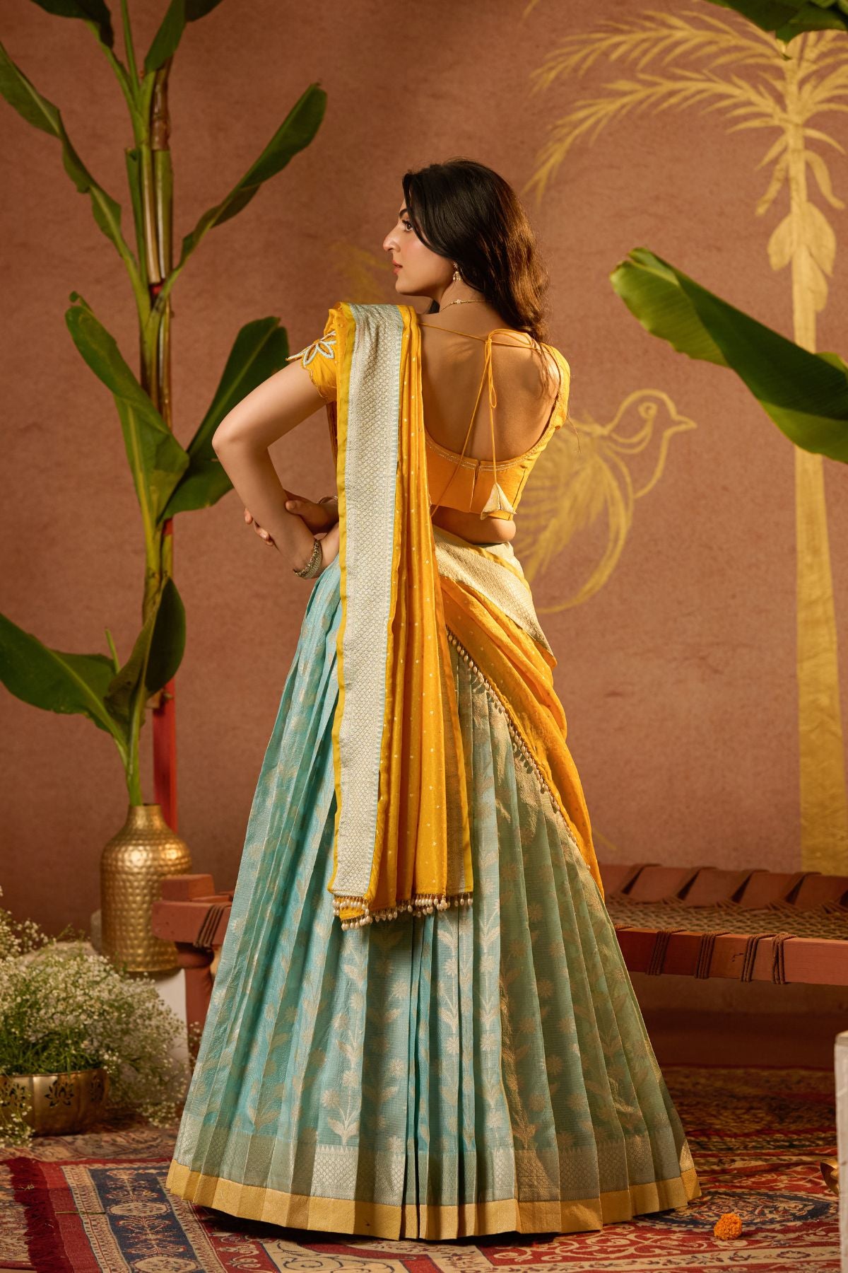 Aadhya Lehenga Set in Yellow PC1016N