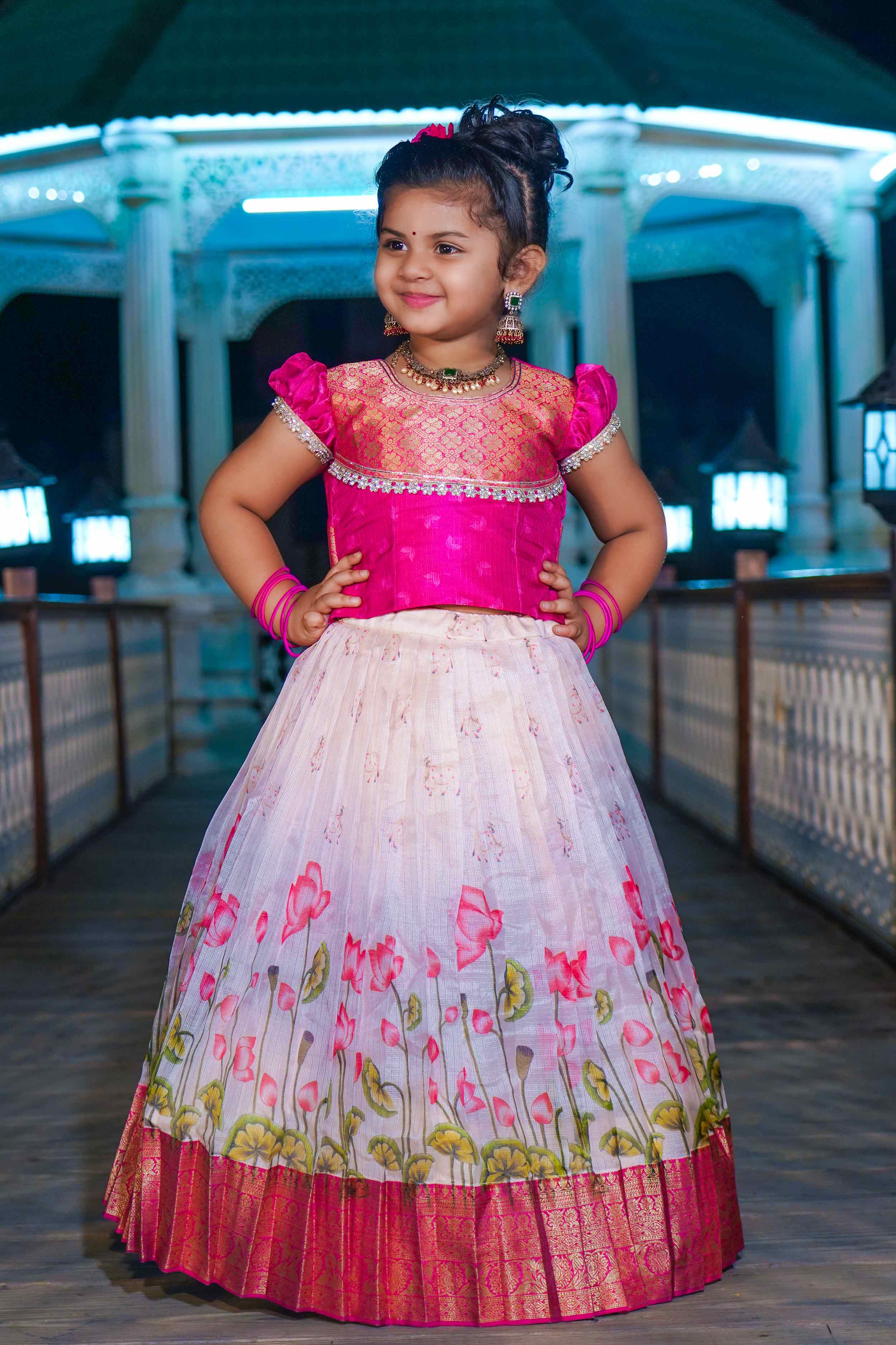 Baby Inaya Lehenga Set PKID51 – Pinkcloset