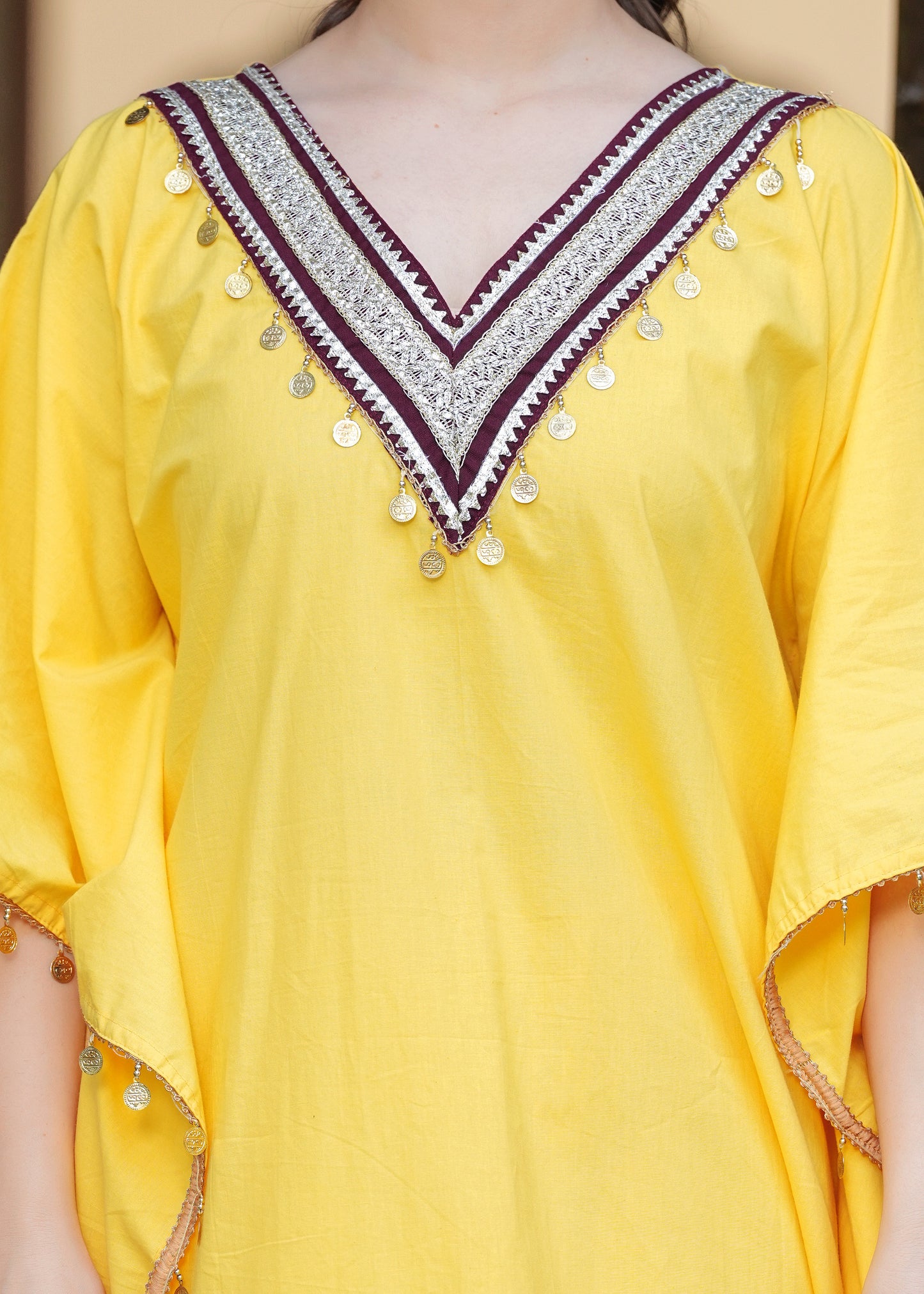 Golden Hour Glam Kaftan Set PC1434N
