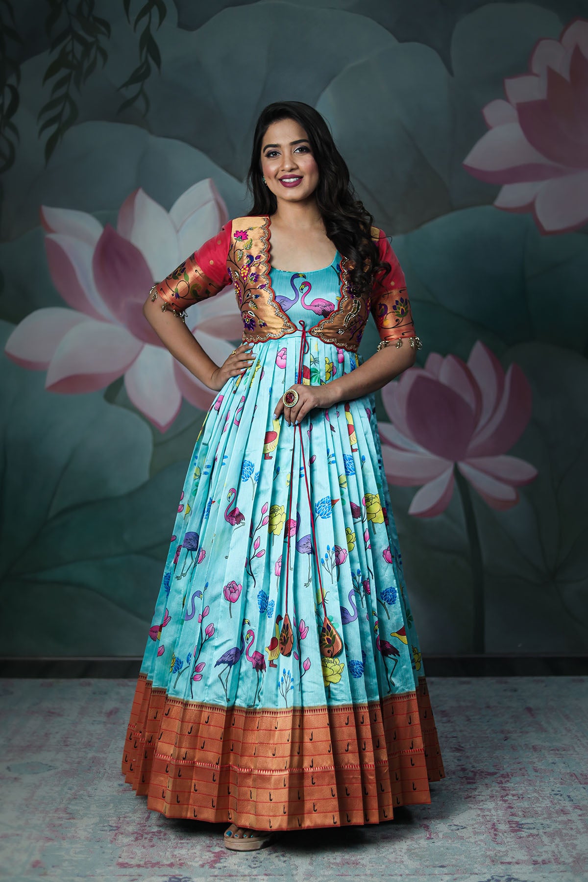 Saree Gowns Sadi Gaun Sarees One Piece Dress Pattern Long Dress