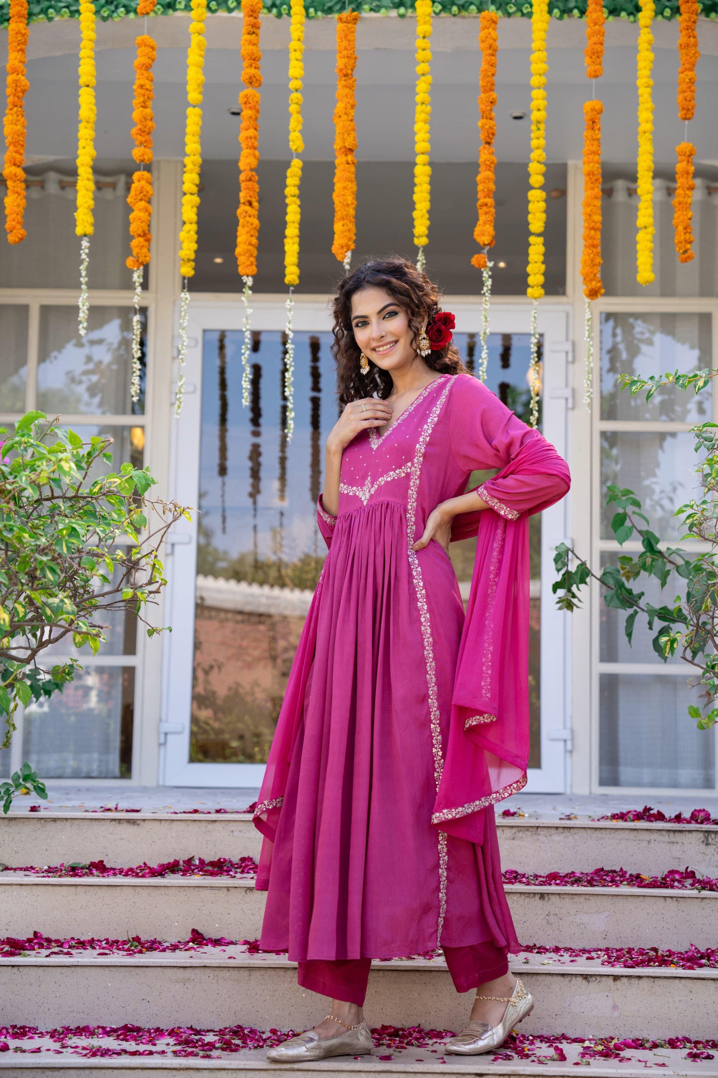 Chinnon Pink Suit Set