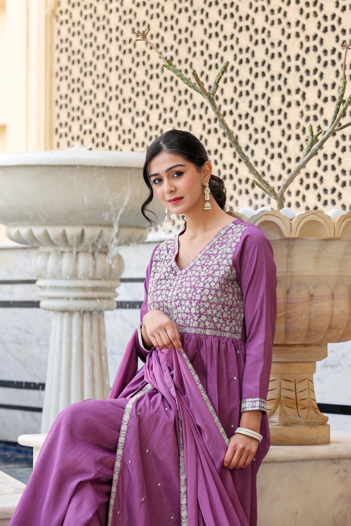 Chinnon Plazo Suit Set