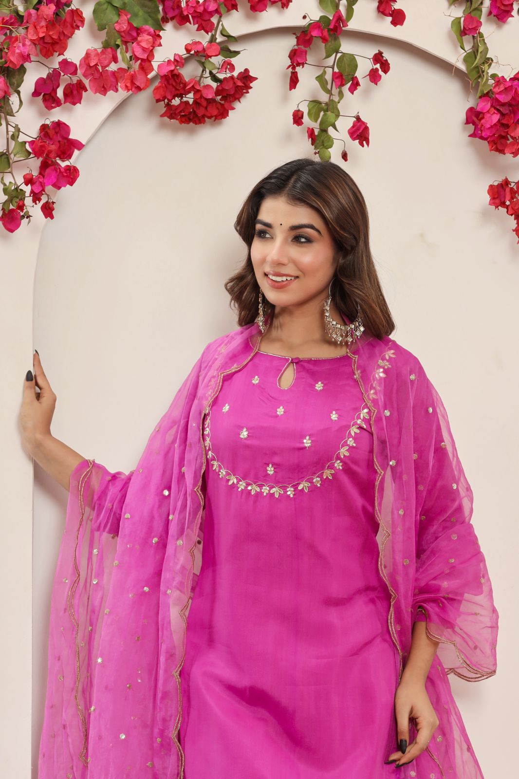 Russian silk Suit Set