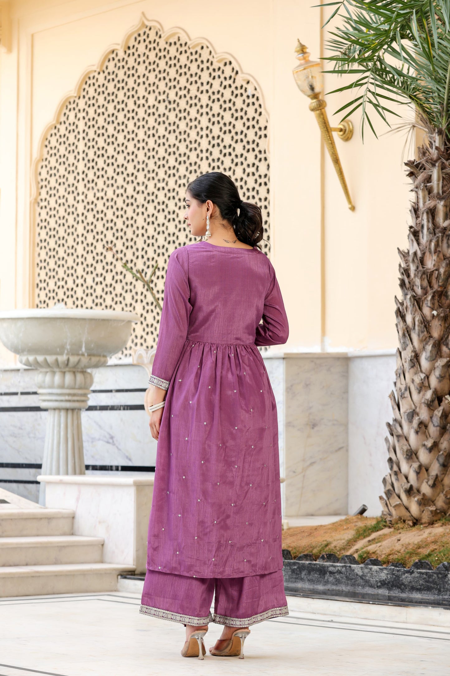 Chinnon Plazo Suit Set