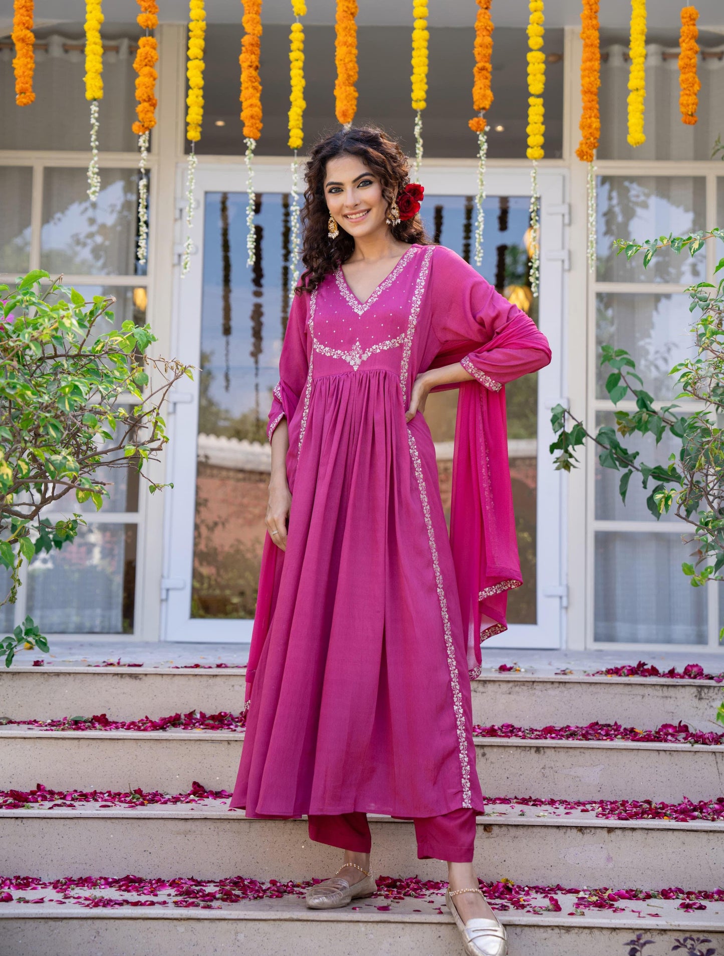 Chinnon Pink Suit Set