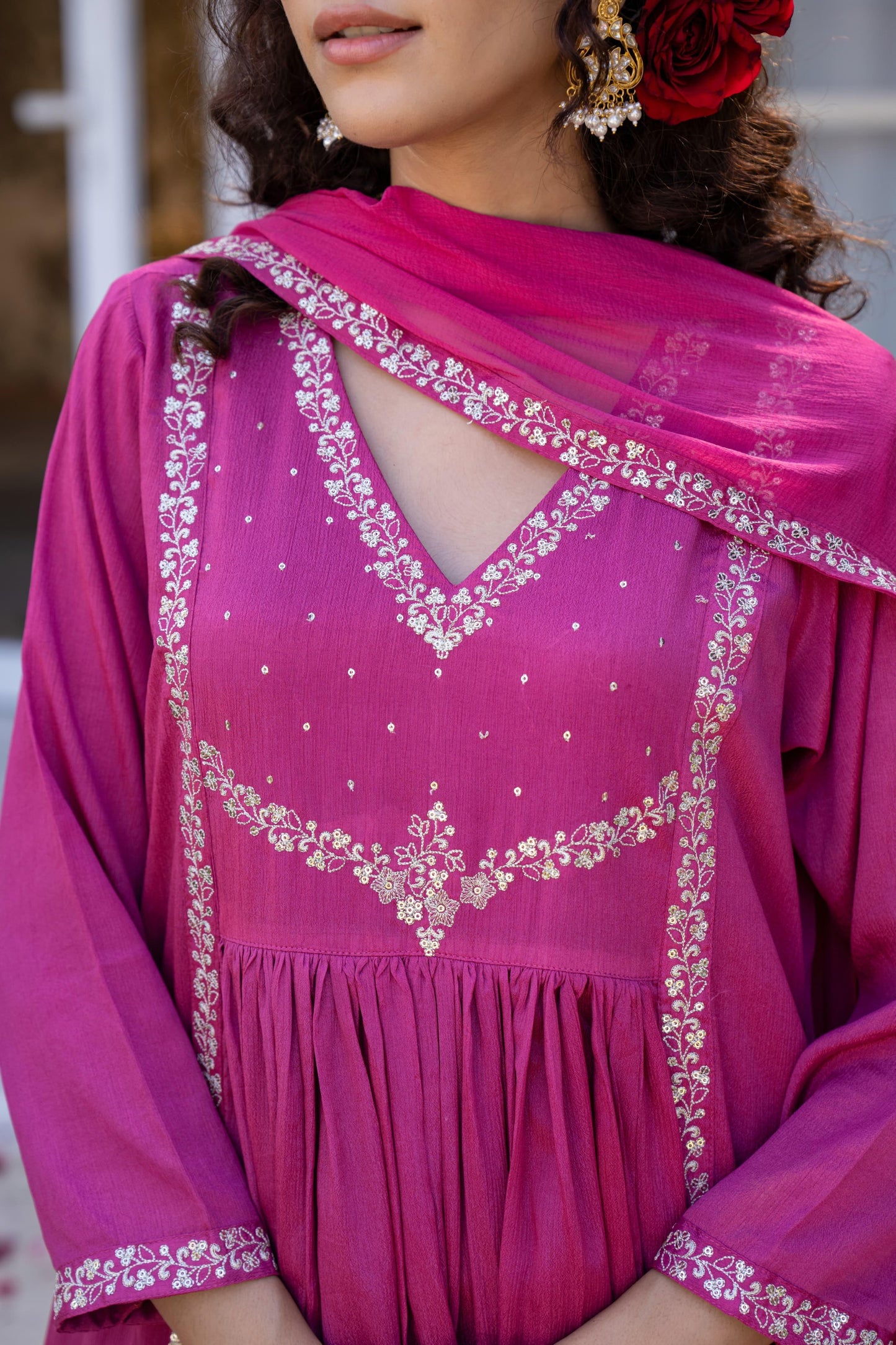 Chinnon Pink Suit Set