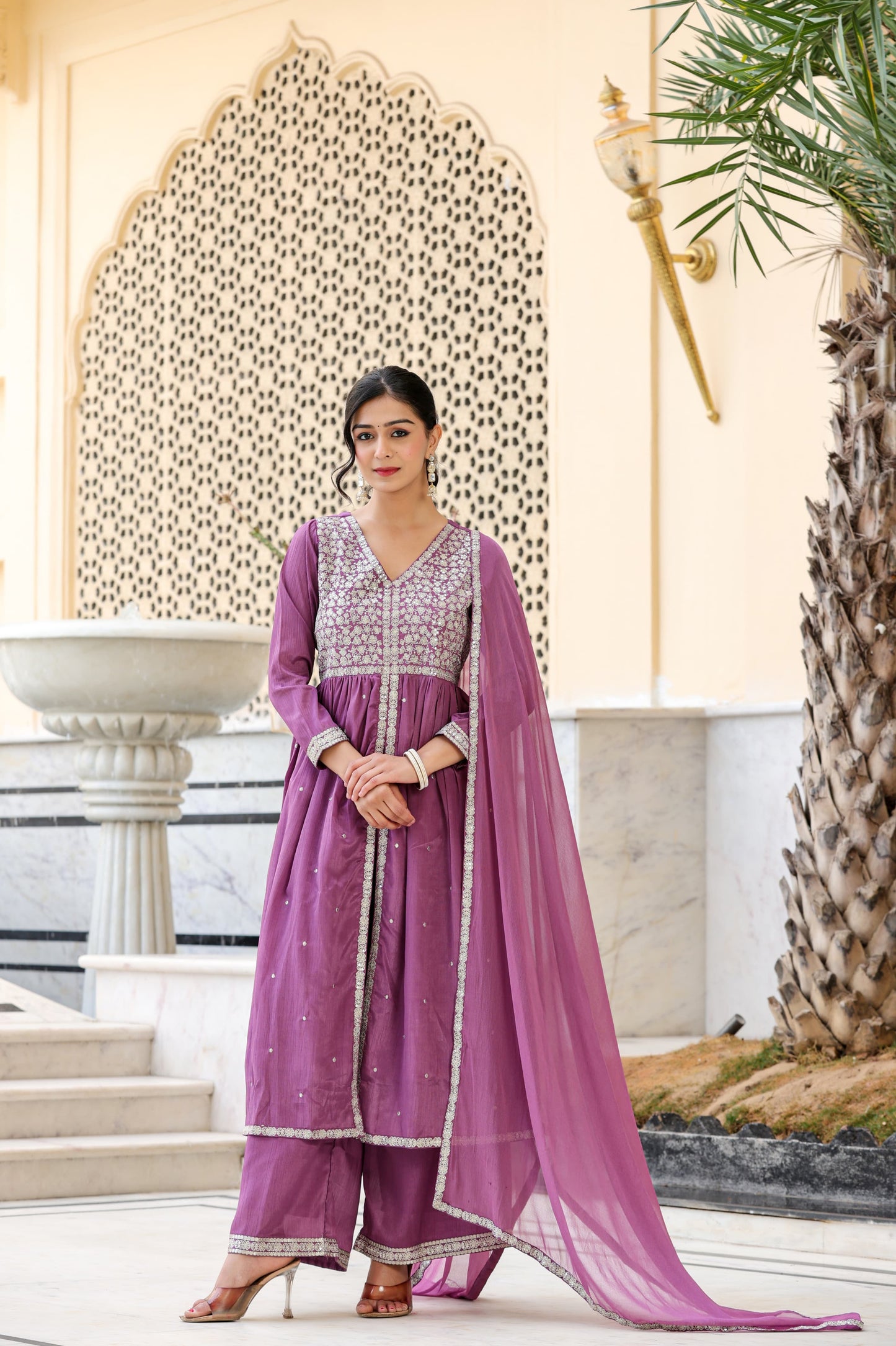 Chinnon Plazo Suit Set