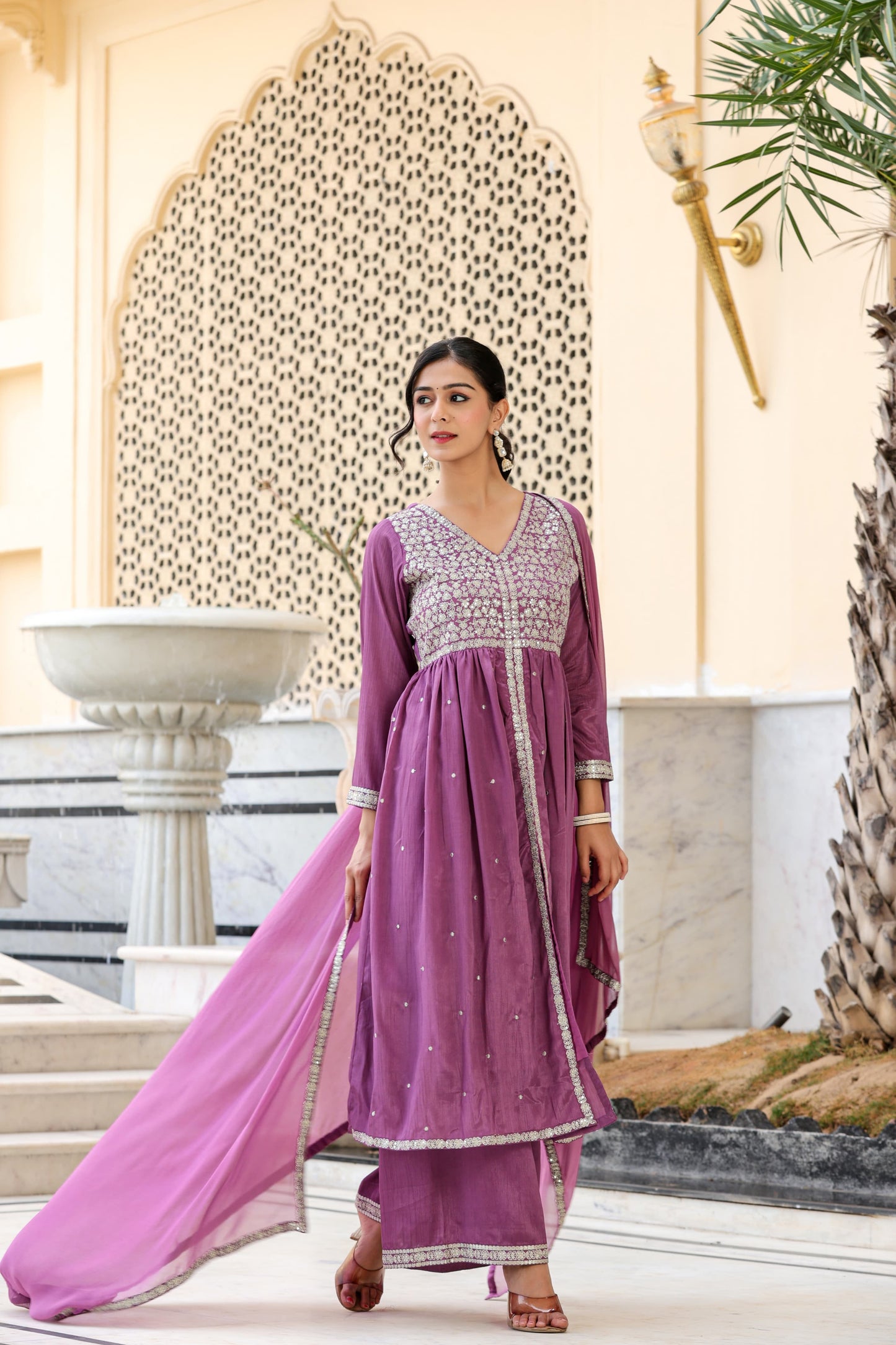 Chinnon Plazo Suit Set