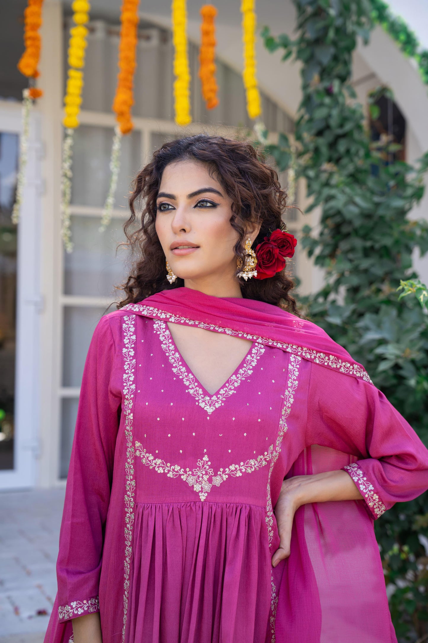 Chinnon Pink Suit Set
