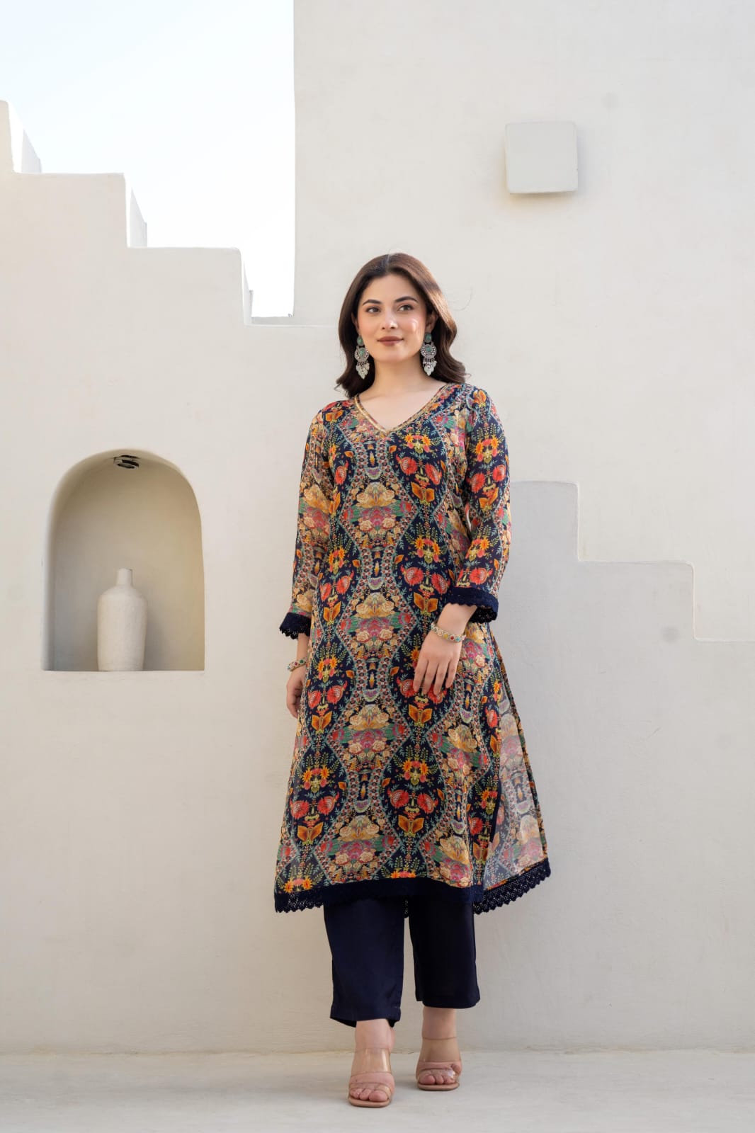Chinnon straight cut Suit Set