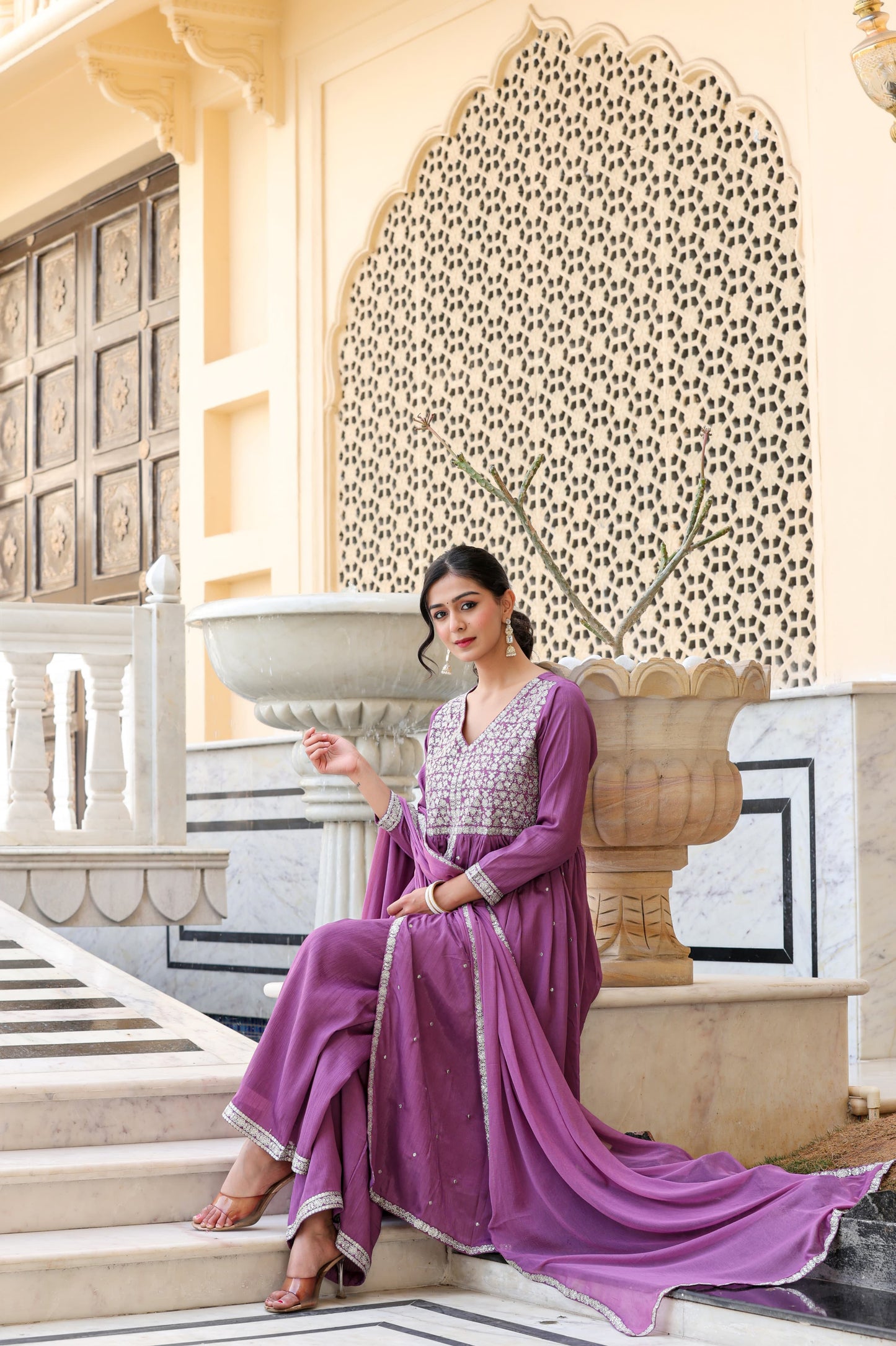 Chinnon Plazo Suit Set