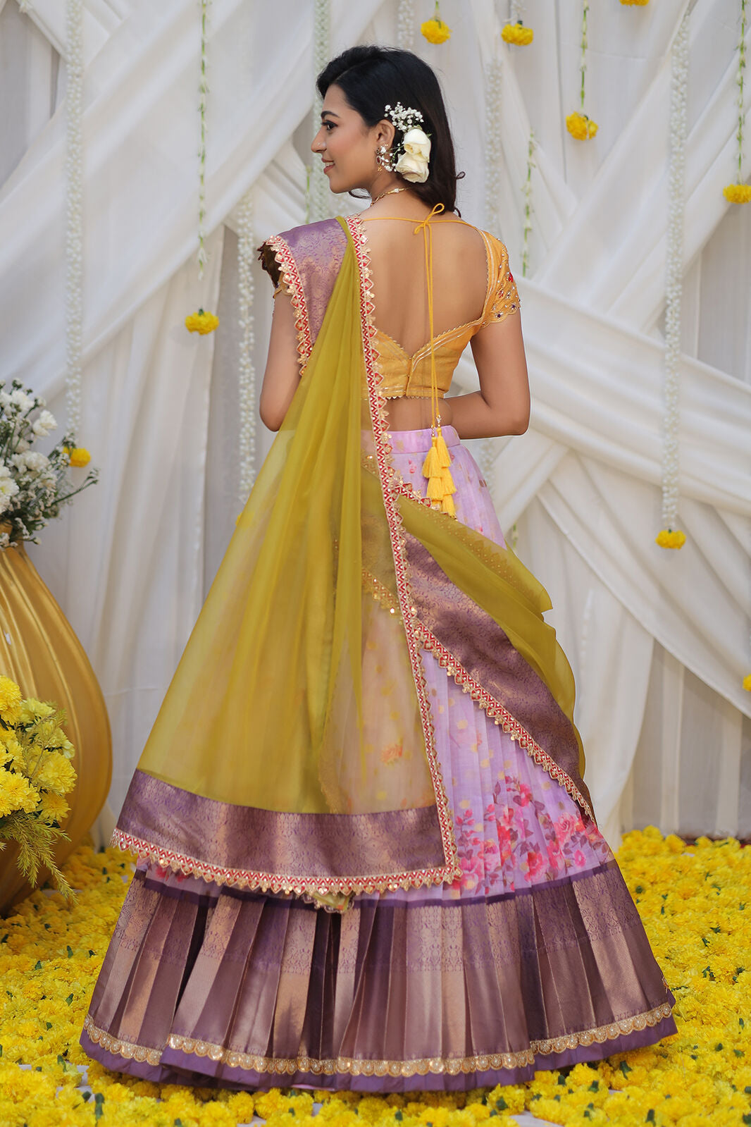 Sweet Pea Kota Zari Lehenga Set Pc792N
