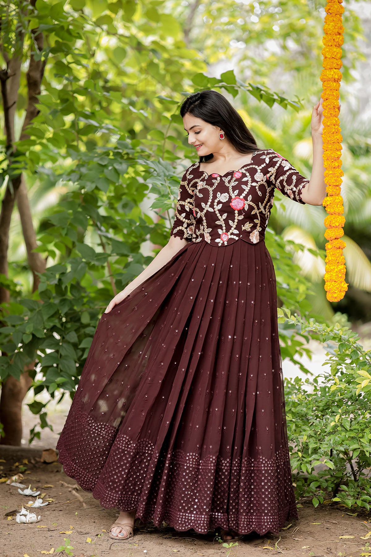 Charu sheela dress Bk511n