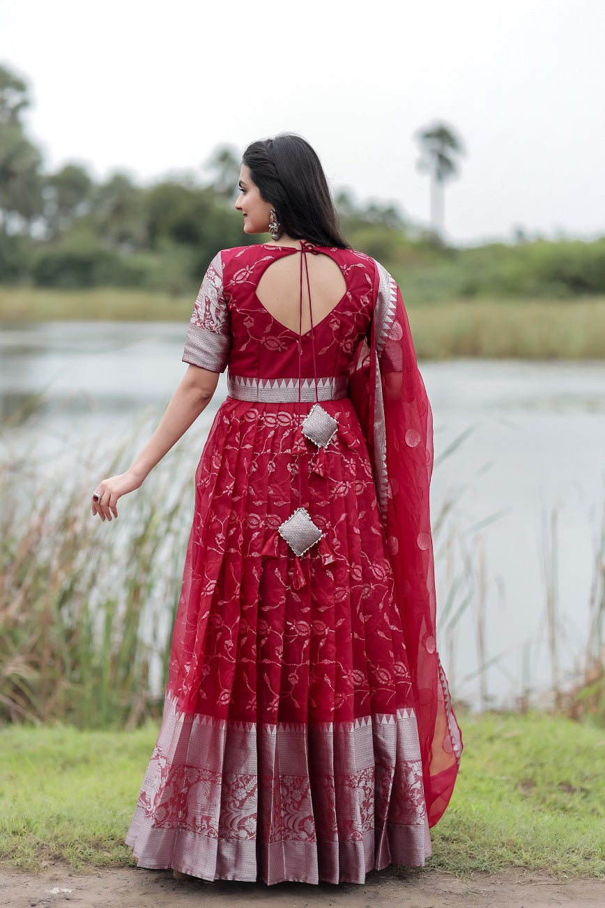 Aadarshi dress Bk509n