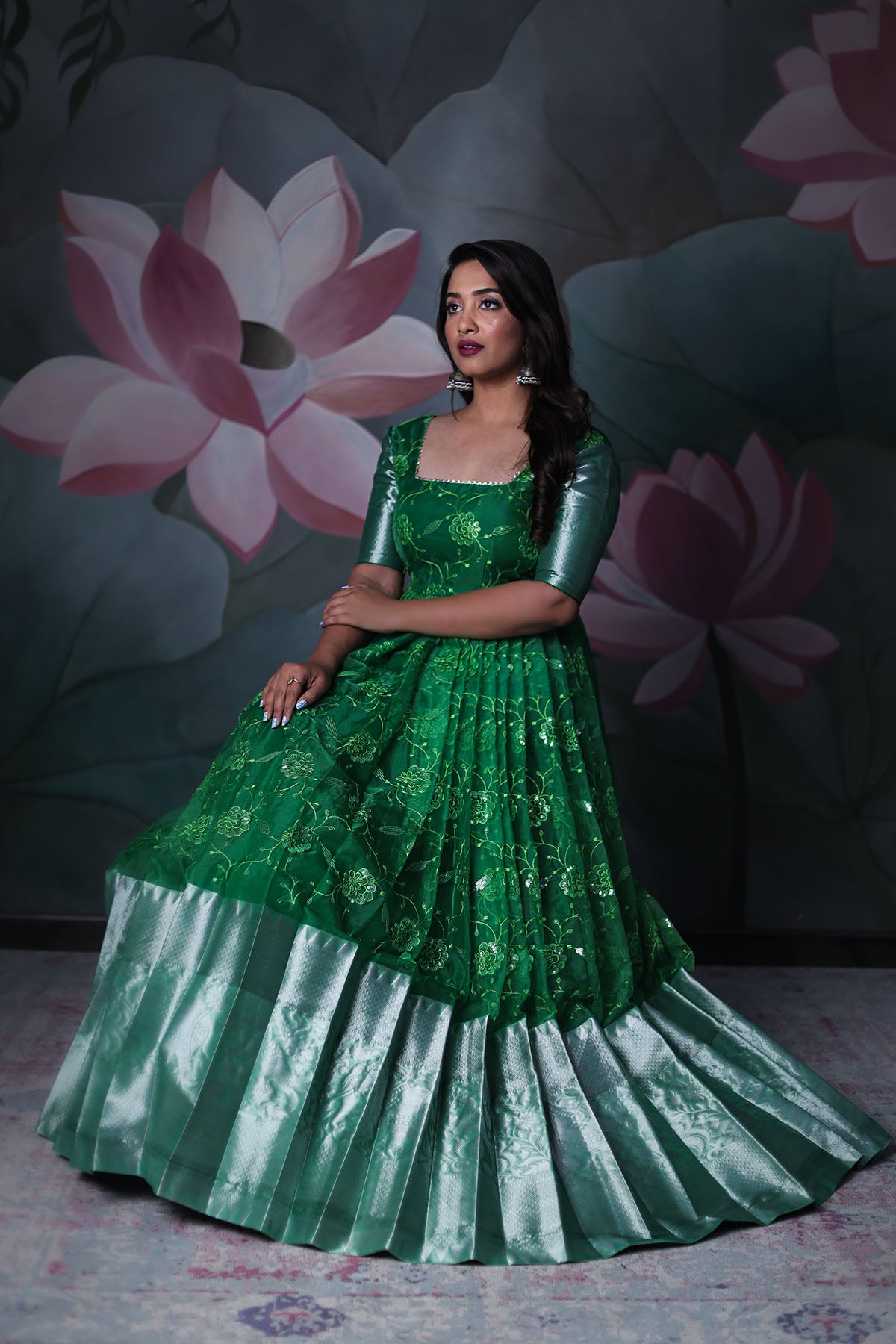 Anarkali Suits - Buy Latest Designer Anarkali Dress Online | Kreeva