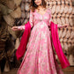 TAFFY JACQUARD ANARKALI DRESS BK611N