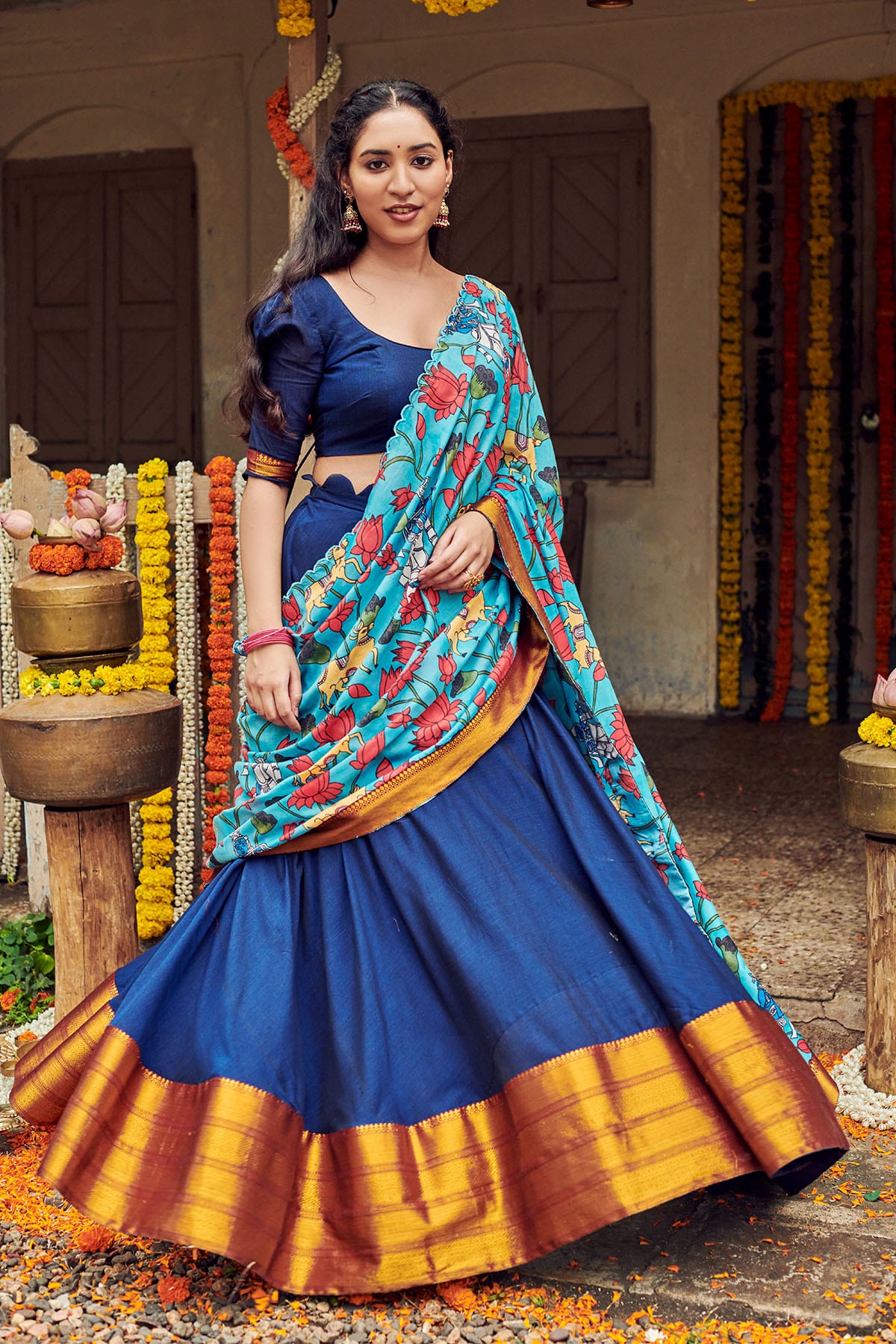 Akshara Handloom Lehenga Set BK709N