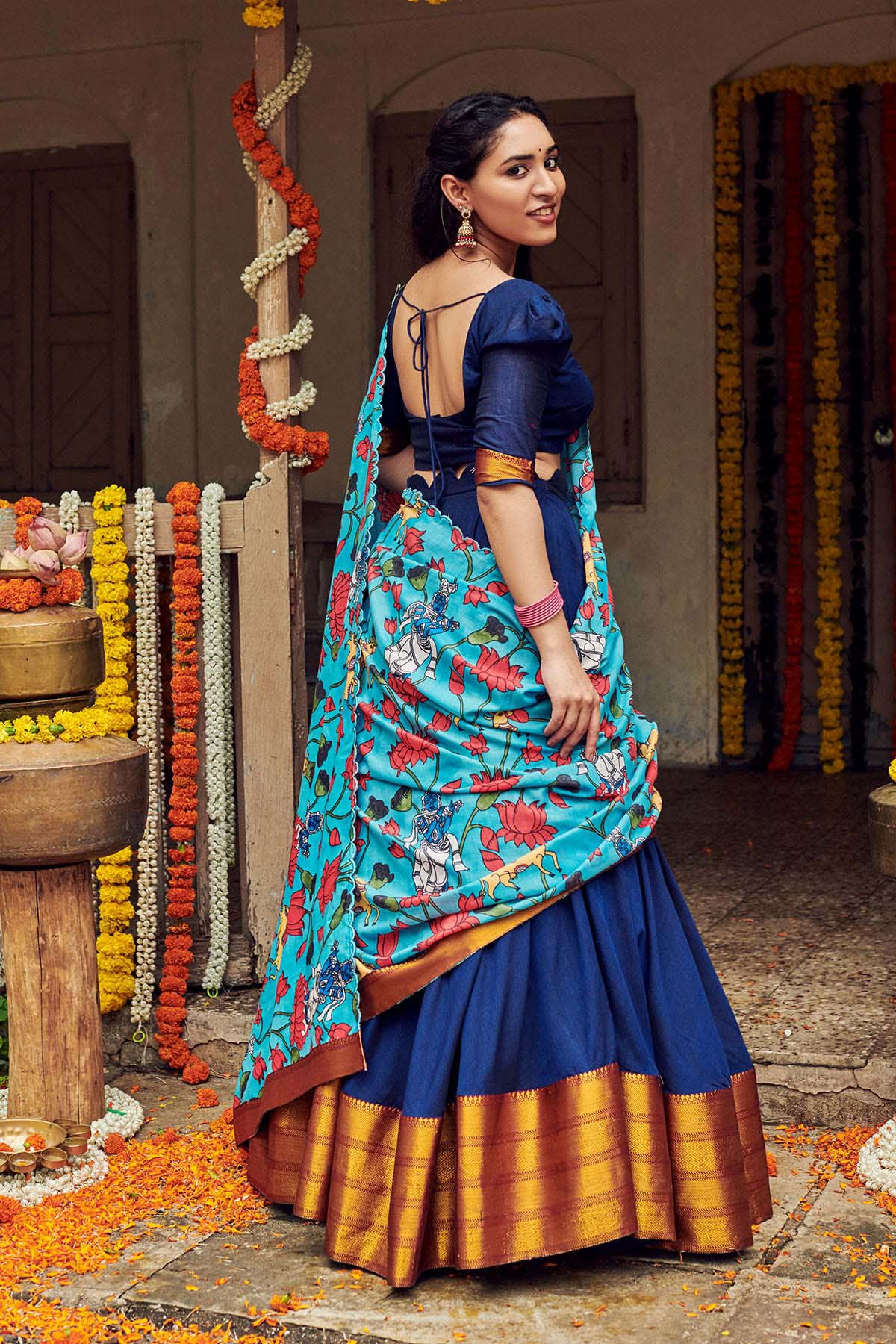 Akshara Handloom Lehenga Set BK709N