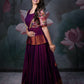 KRIVA PEPLUM HANDLOOM LEHENGA SET BK582N