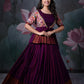 KRIVA PEPLUM HANDLOOM LEHENGA SET BK582N