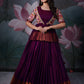 KRIVA PEPLUM HANDLOOM LEHENGA SET BK582N