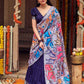 ADMIRAL BLUE NARAYANPET LEHENGA SET BK707N