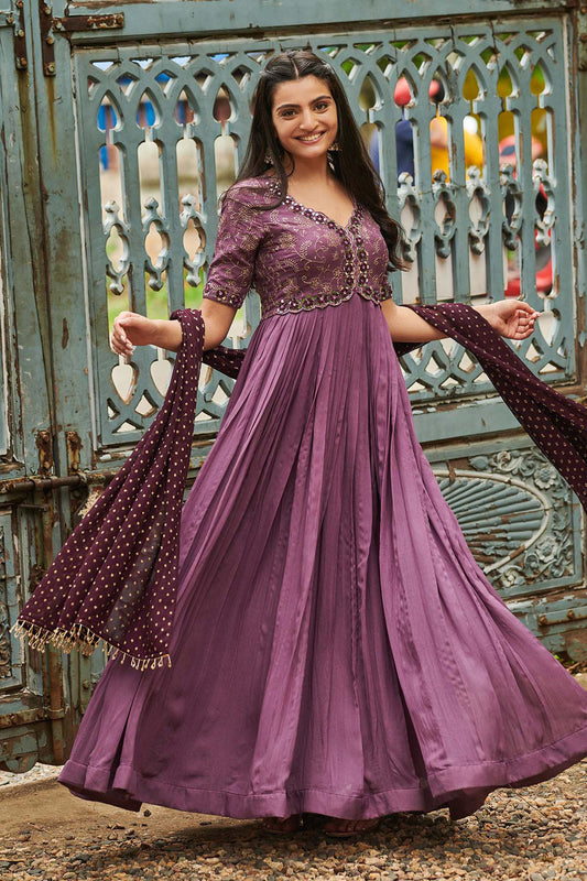 Twilight Anarkali Dress BK667N