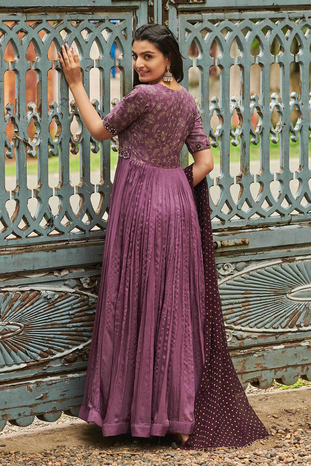 Twilight Anarkali Dress BK667N