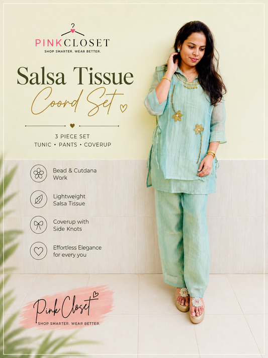 Salsa Tissue 3-Piece Coord Set