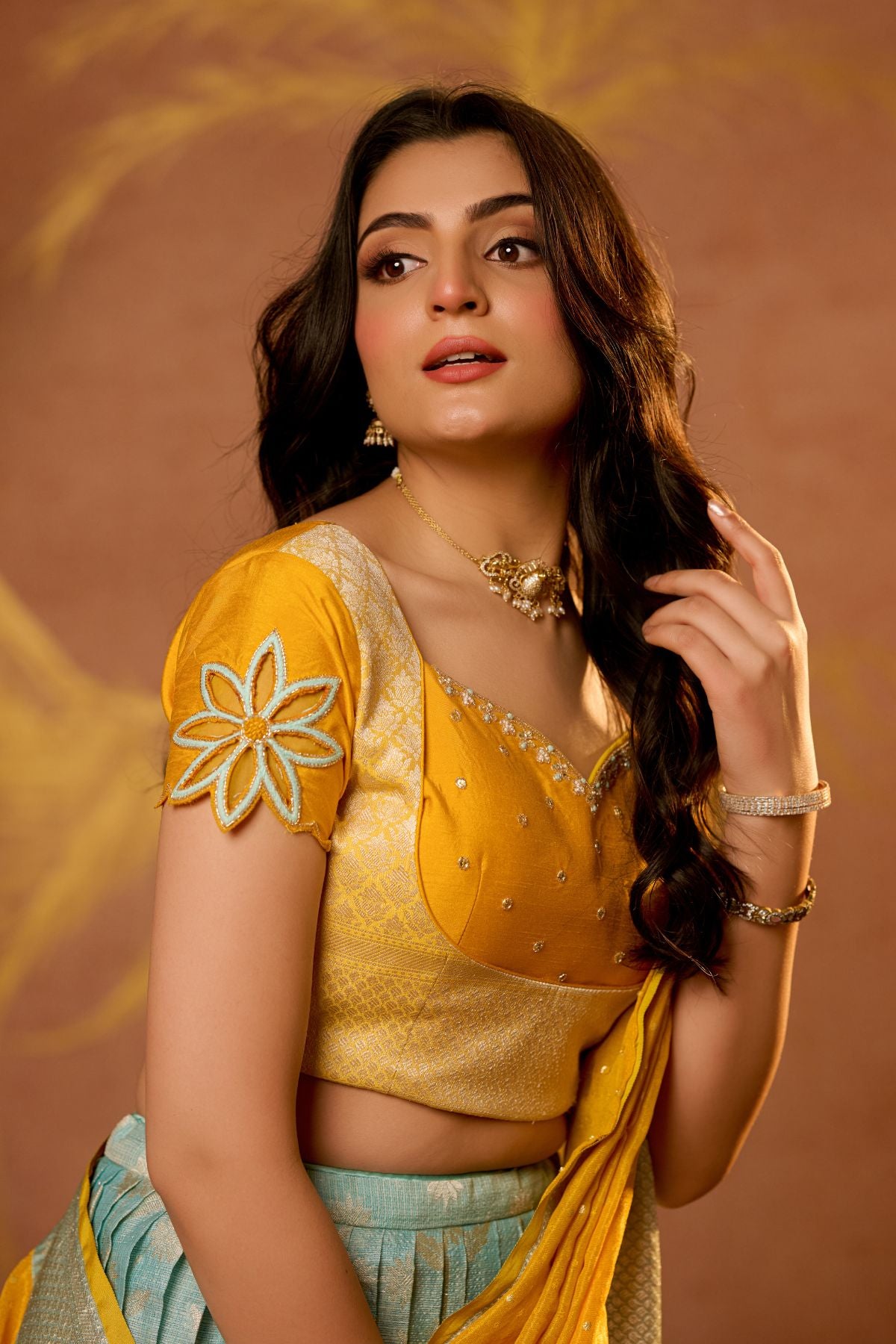 Aadhya Lehenga Set in Yellow  PC1016N