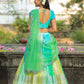 Aasmani Organza Lehenga Set PC777