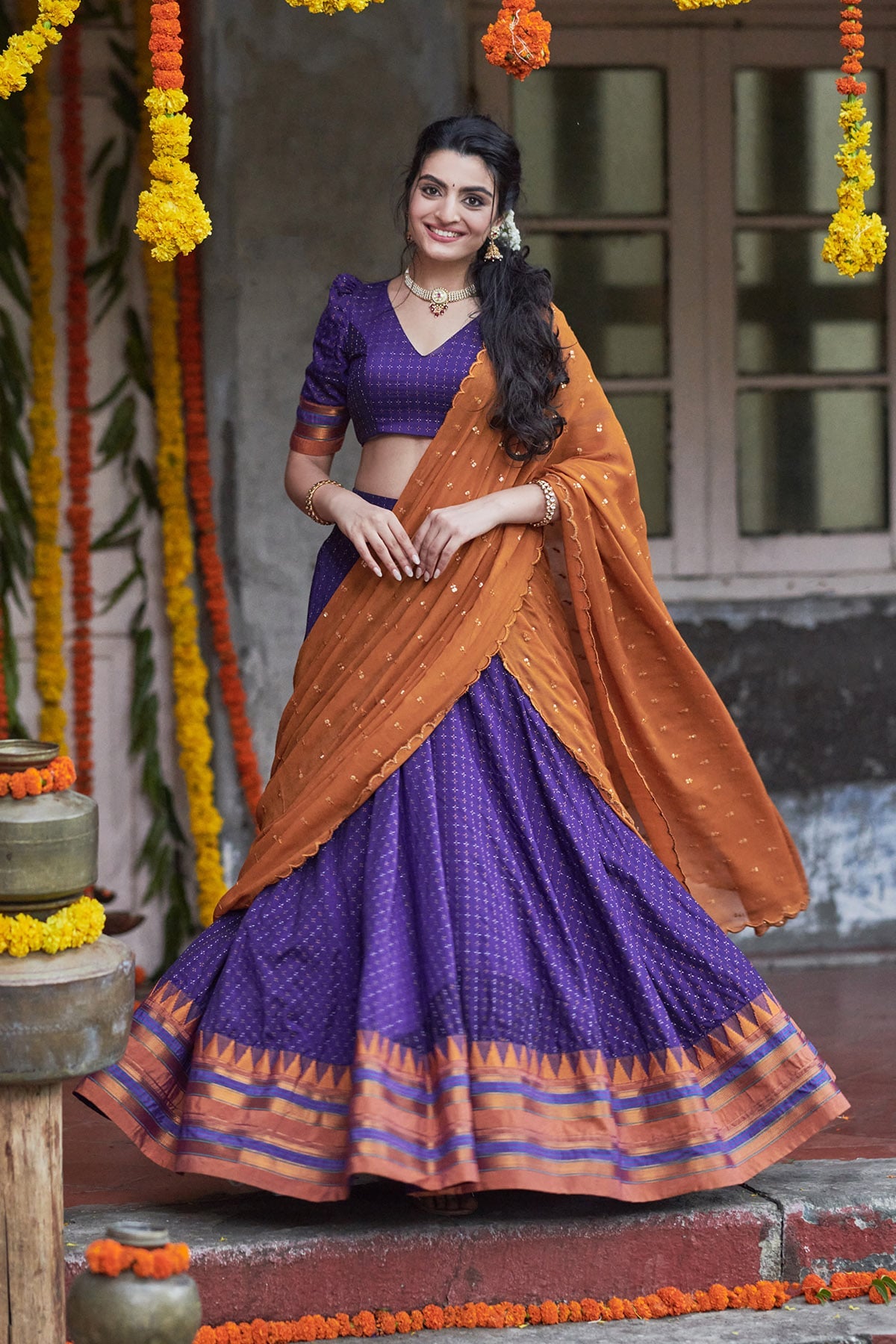 Akhila Naraynpet Lehenga Set PC654N