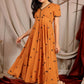 Apricot Summer Dress in Rust PC828N