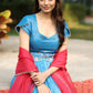 Ariel Powder Blue Tissue Anarkali PC751N