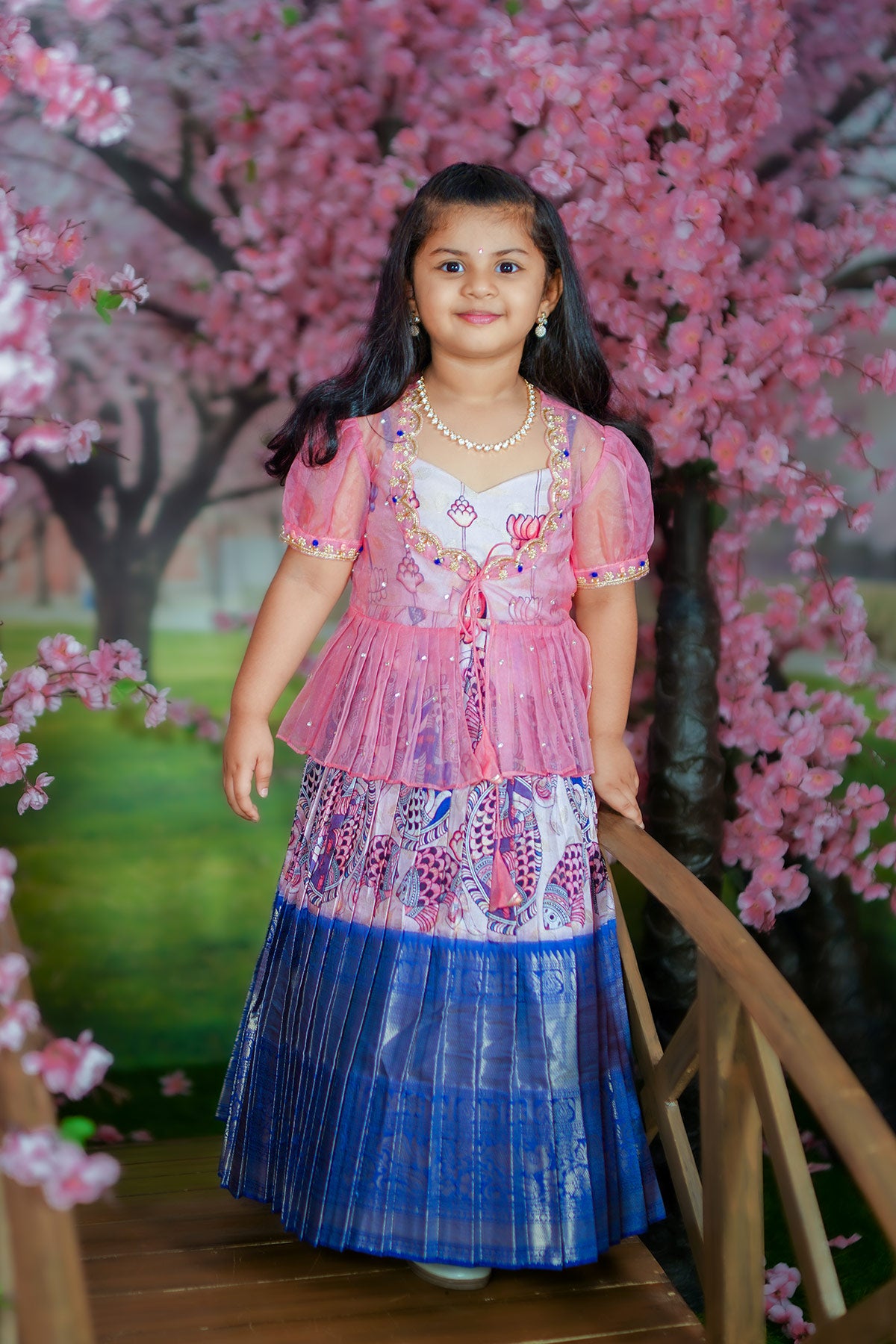 Baby Matsya Pattu Dress  PKID47