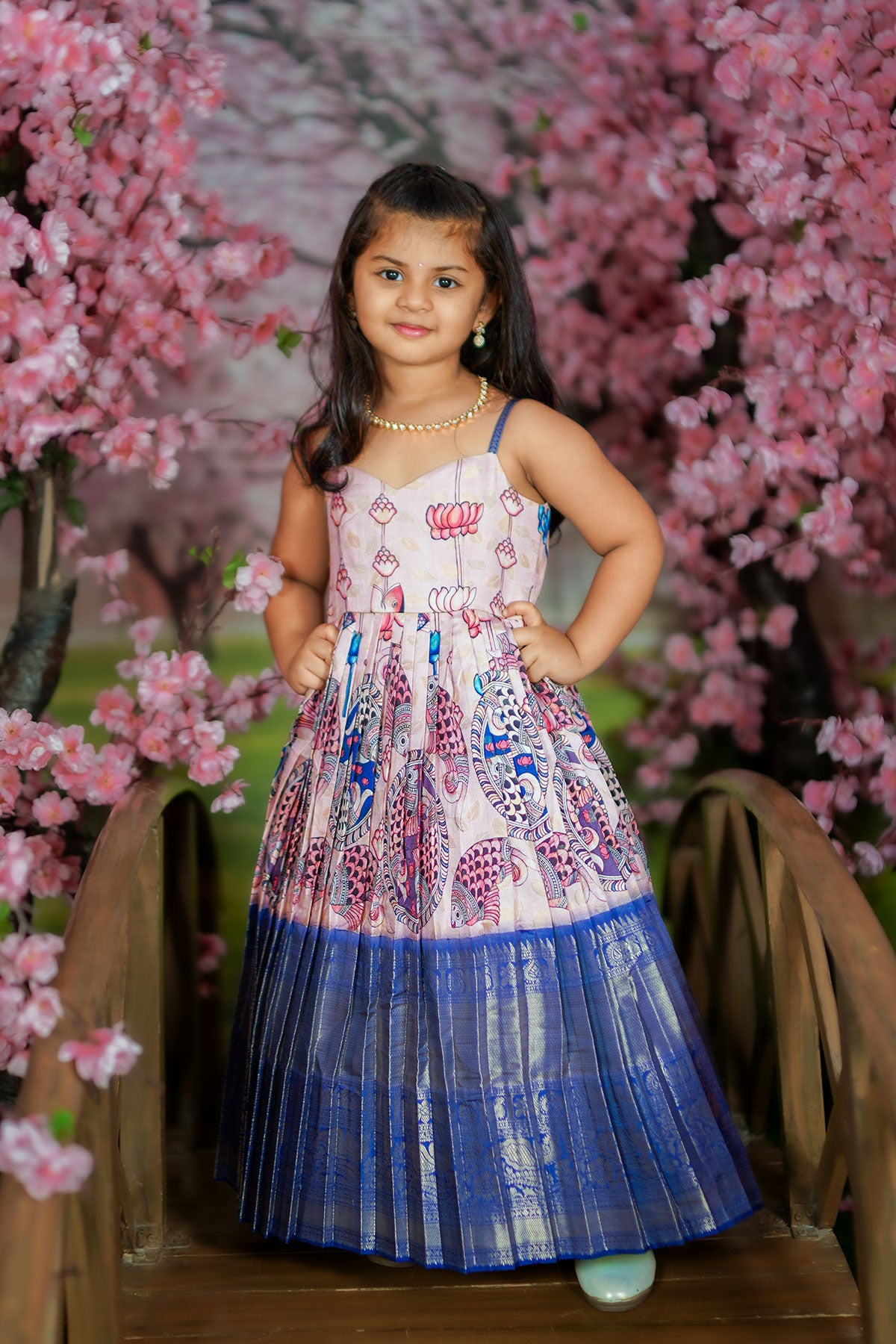 Baby Matsya Pattu Dress  PKID47