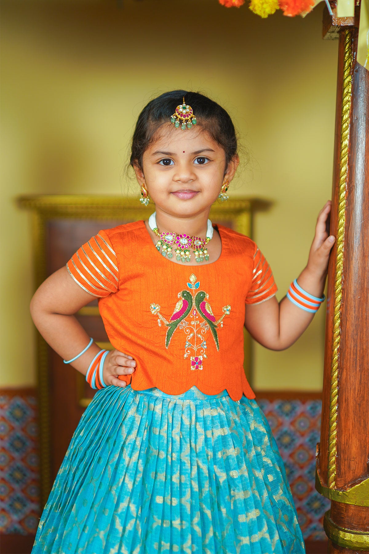 Baby Padmaja Lehenga Set  PKID61