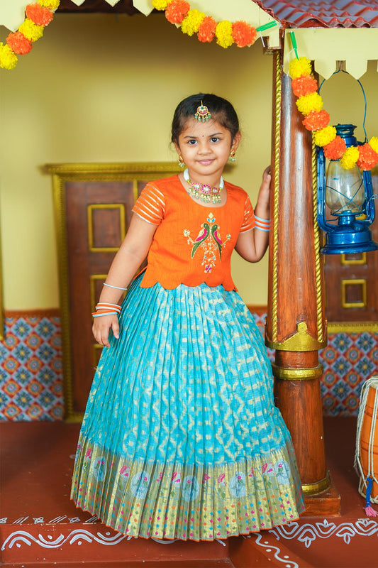 Baby Padmaja Lehenga Set  PKID61