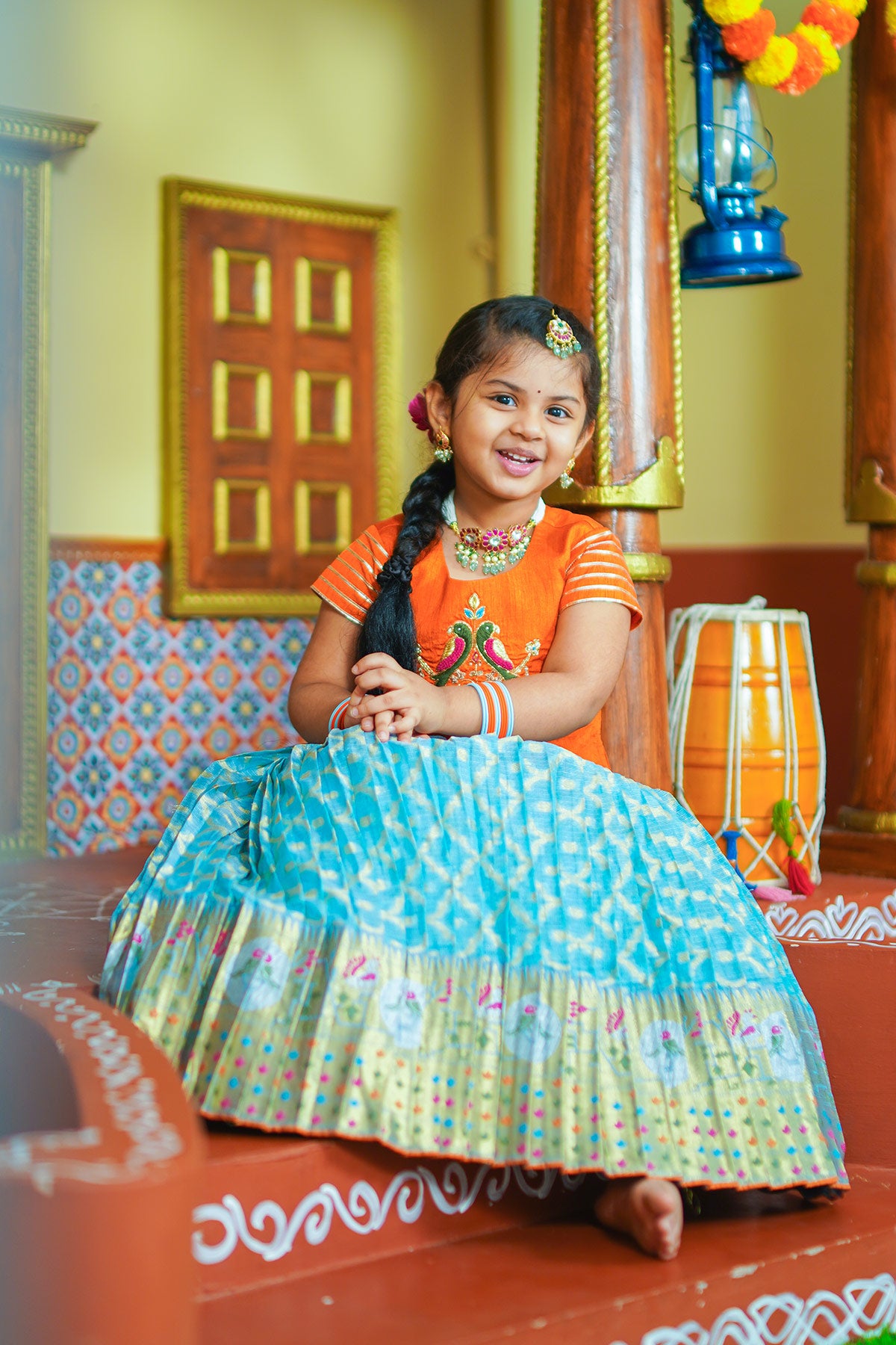 Baby Padmaja Lehenga Set  PKID61