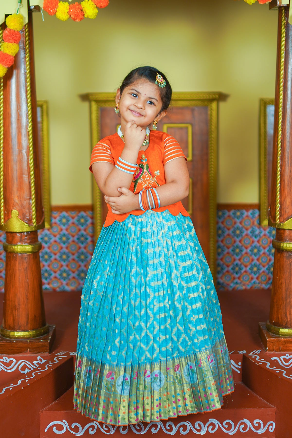 Baby Padmaja Lehenga Set  PKID61