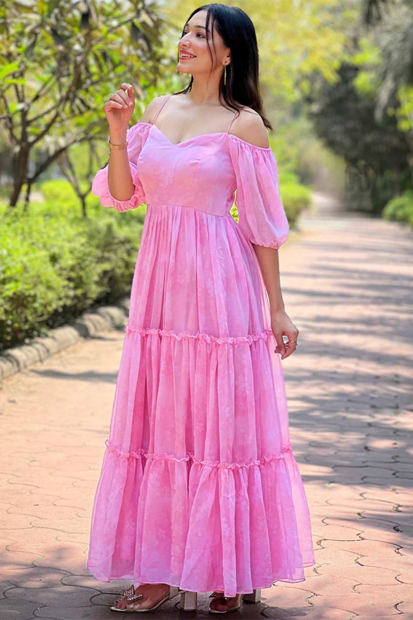 Barbie Pink Long Gown PC849