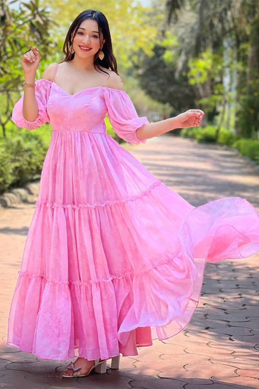 Barbie Pink Long Gown PC849