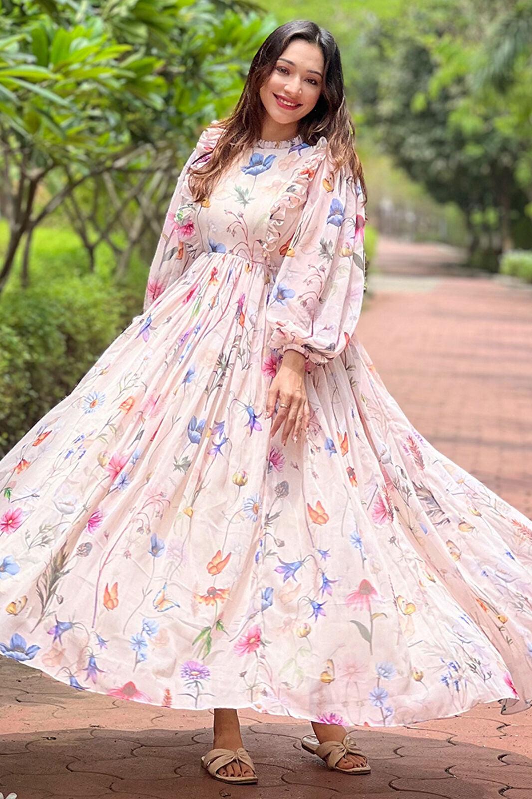 Blossom Flora Midi Dress PC906N