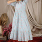 Camelia Summer Dress in Powder Blue PC811N