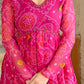 Pink bandhni sharara set PC9