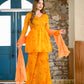 Yellow bandhni sharara set PC11