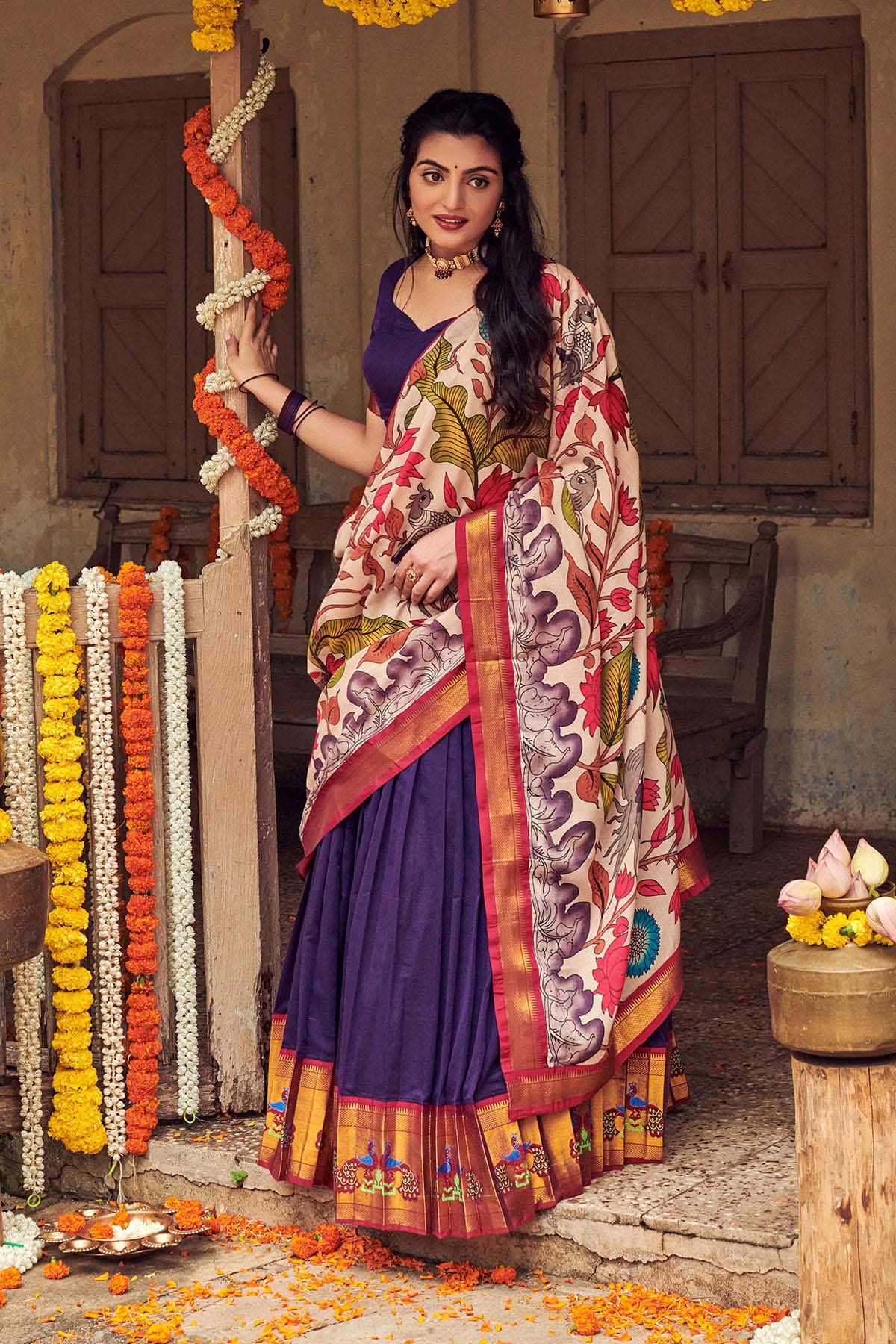 Devashree Naraynpet Lehenga Set PC858N