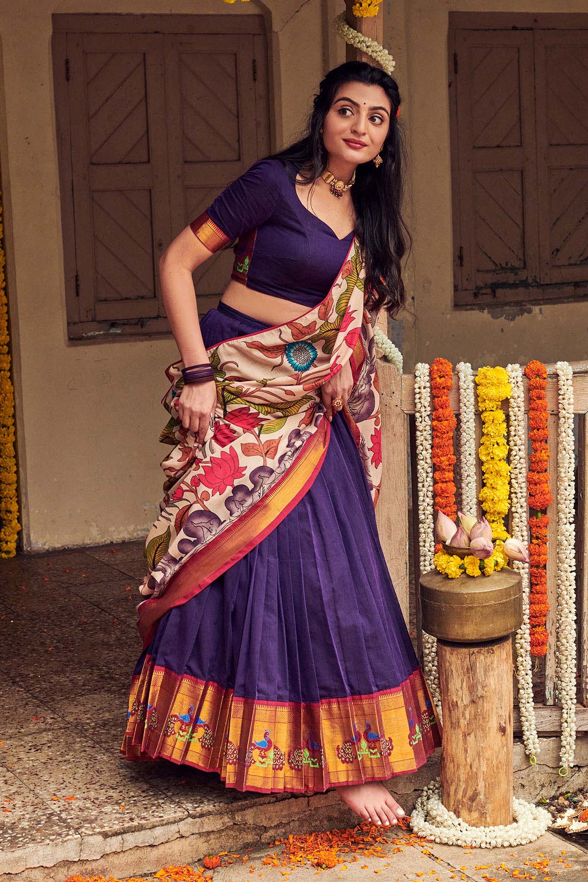 Devashree Naraynpet Lehenga Set PC858N