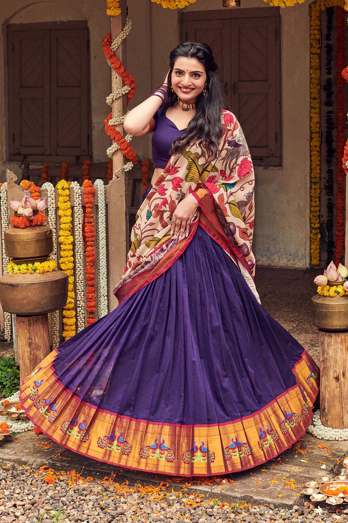 Devashree Naraynpet Lehenga Set PC858N